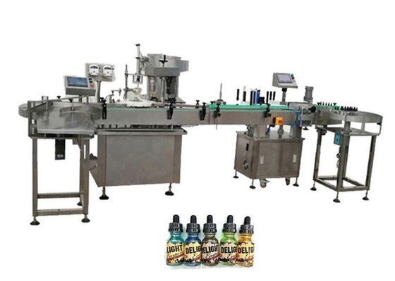China Zwei Kopf-vollautomatische Flaschen-Füllmaschinen für Flaschen des Bernstein-30ml fournisseur