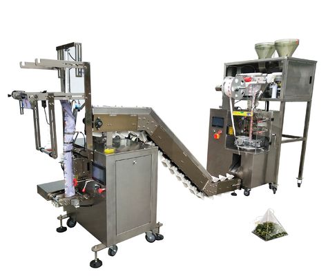 China Kleine Nylondreieck-Teebeutel-Verpackungsmaschine für Getränk/Ware/Nahrung fournisseur