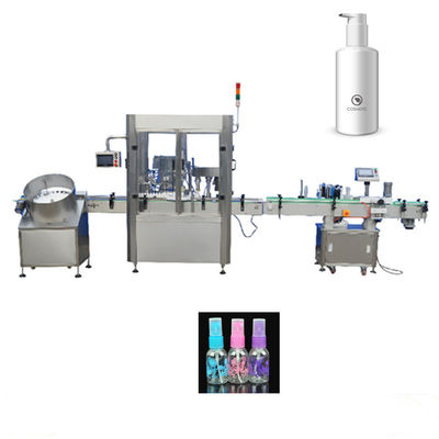 China Volle Edelstahl-Parfüm-Füllmaschine mit Flaschen/Minute PLC-Prüfers 10-35 fournisseur