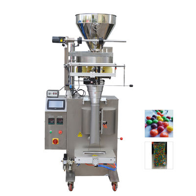 China Automatische Kissen-Zuckerkörnchen-Verpackungsmaschine-volumetrische Schalen-messende Art fournisseur