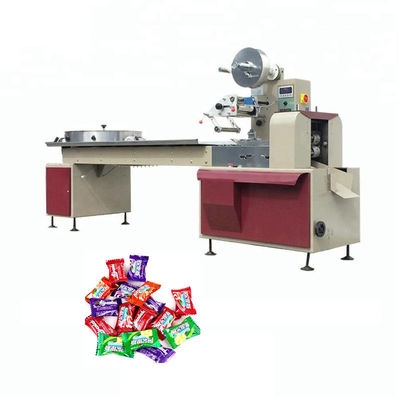 China Automatische harte Kissen-Süßigkeits-Verpackungsmaschine mit Selbstfütterungsplatte 800 PC/Minute fournisseur