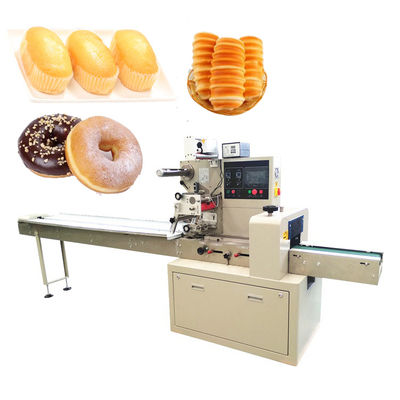China Automatische Kissen-Taschen-Verpackmaschine YB-250 35-220bags/Min für Brot/Bäckerei fournisseur